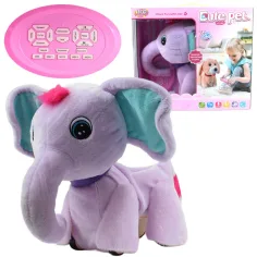 RC Cute Pet: elefant interactiv de pluș cu telecomandă și accesorii 2.4GHz 40cm imaginea 2
