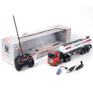 RC Furnizor de combustibil camion cu telecomandă și lumini 1/48
