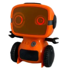 RC interactiv TalkBot robot walkie-talkie cu mod de funcționare în culoare portocalie 2,4GHz imaginea 3
