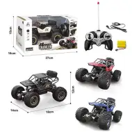 RC Jeep 27MHz alpinist cu telecomandă 1/18 în două variante