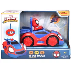 RC Spider-Man mașină cu telecomandă 17cm - Jada Toys