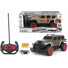 RC SWAT mașină de teren cu telecomandă cu patru funcții 1/18