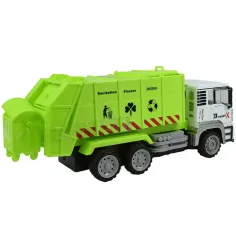 RC Telecomandă Metal Cab Container Basculantă cu efecte de lumină 27MHz 1/12 Scară 36cm ​ imaginea 2