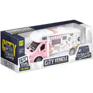 RC vehicul transport mâncare cu telecomandă și lumini 27MHz 1/32