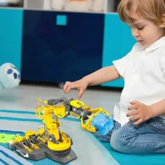 Robot cu braț hidraulic 3 în 1 de 220 de piese imaginea 2