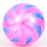 Roz-albastru 23cm minge cauciuc
