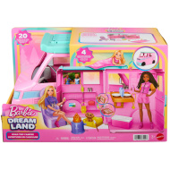 Rulotă de excursie Barbie Dream Land cu 20 de accesorii – Mattel