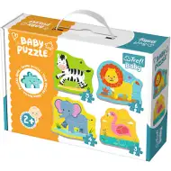 Safari animale baby puzzle set - Trefl