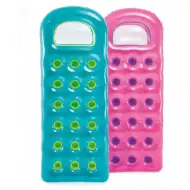 Saltea colorată cu pahare şi pernă cu fereastră 188x71cm 2 versiuni- Intex