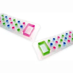 Saltea transparentă cu pahare colorate - Intex imaginea 2