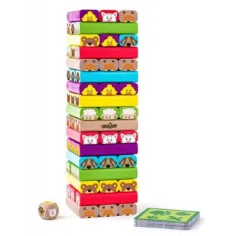 Sammy jenga cu animale - Woodyland