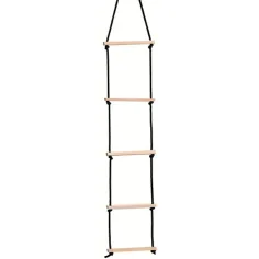 Scară din lemn cu frânghie 180cm