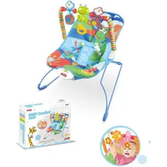 Scaun de odihnă, relaxare muzicală și vibrație cu model broască imaginea 2