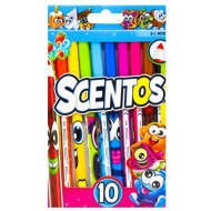 Scentos 10 bucăţi de marker subţire cu miros plăcut