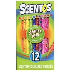Scentos creion colorat parfumat 12buc