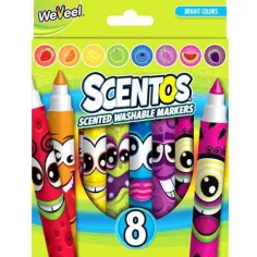Scentos markere parfumate colorate 8buc