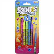 Scentos Pix cu gel parfumate, set de 5 - culori neon
