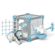 Schleich: Eldrador BattleCave – Set de joacă Leul de Gheață (42766)