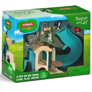 Schleich: Farm World Set de joacă cu căsuță pentru pisici (42764)