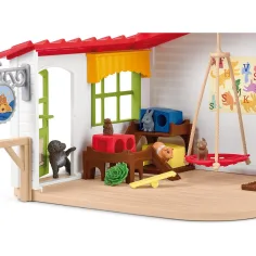 Schleich: Farm World - Set de joacă hotel pentru animale mici (42607) imaginea 4