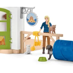 Schleich: Farm World - Set de joacă hotel pentru animale mici (42607) imaginea 5