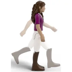 Schleich Horse Club: Antrenamentul lui Lisa set de joacă (42776) imaginea 3