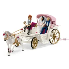 Schleich: Horse Club - Set de trăsura de nuntă (42641) imaginea 2