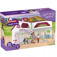 Schleich: Horse Club Spitalul vesel pentru cai set de joacă (42787)
