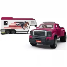 Schleich: Mașină de teren cu remorcă pentru cai (42705) imaginea 6