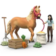 Schleich: Set de îngrijire a cailor Emily (42797) imaginea 2