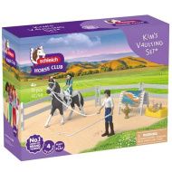 Schleich: Set de joacă Antrenamentul de călărie al lui Kim din Horse Club (42799)