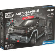 Science &amp; Play: Atelier mecanic – set de construcție Jeep Recon - Clementoni