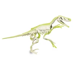 Science&Play: Archeofun Velociraptor luminează set de arheolog - Clementoni imaginea 4