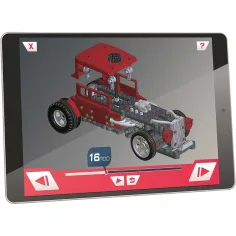 Science & Play: Flame Hot Road set de joc cu mașini - Clementoni imaginea 4