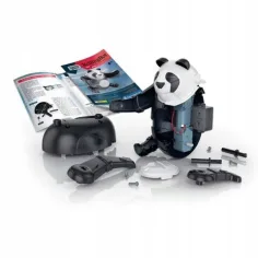 Science & Play: Robot panda care se rostogolește - set de joacă - Clementoni imaginea 3