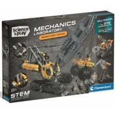 Science & Play: Set de joc cu macara cu bila - Clementoni