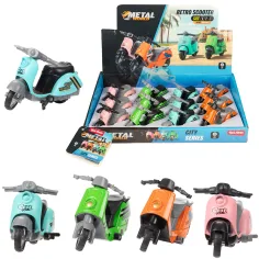Scooter retro cu roți de impuls în mai multe variante 1 buc