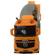 Service Team: Camion de constructie cu lumina si sunet in mai multe versiuni 20cm imaginea 4