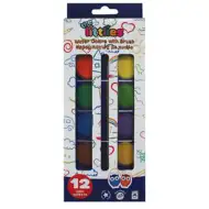 Set acuarele 12 culori cu pensulă