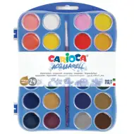 Set acuarele cu 24 culori - Carioca