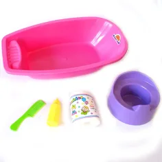 Set baie pentru păpuşi - D. Toys imaginea 2