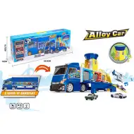 Set camion transformabilă în parcare garaj cu funcții