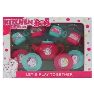 Set ceainic câine culoarea roz set de joacă