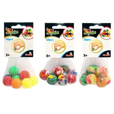 Set de 10 mingi mici bouncing în plasă diverse 1buc - Simba Toys