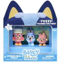 Set de 3 Bluey Fuzzies - Cricket