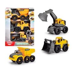 Set de 3 utilaje Volvo - Dickie Toys imaginea 2