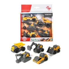 Set de 5 mini utilaje Volvo - Dickie Toys