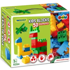 Set de construcție Kids Bloks 50 de piese - Wader