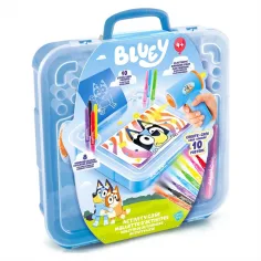 Set de creare postere Bluey Airbrush Art în valiză
