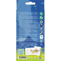 Faber-Castell: Set de creioane colorate Grip cu dinozauri 10+3 bucăți imaginea 2